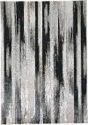 Micah 5 x 8 Black and Silver Area Rug