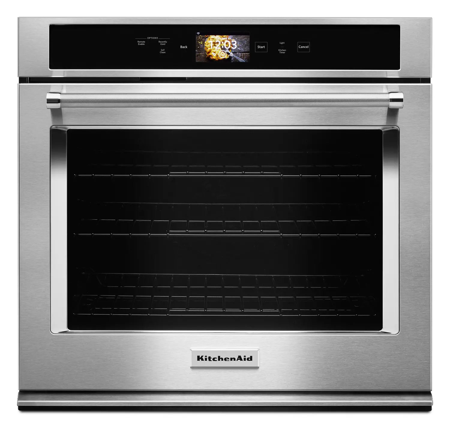 KOSE900HSS KitchenAid 5 cu ft Single Wall Oven - Stainless Steel 30 Inch-1