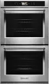 KODE900HSS KitchenAid 10 cu ft Double Wall Oven - Stainless Steel 30 Inch