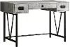 Gray Reclaimed Wood Computer Desk