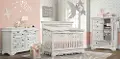 Olivia White 4 Piece Nursery Set