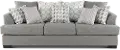 PASSOF/JUSSTO Passport Gray Sofa