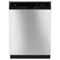 WDF130PAHS-PROJECT Whirlpool 24 Inch Built In Dishwasher with 1 Hour Wash Cycle - 24 Inch Stainless Steel