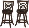 Archibald Brown Swivel Counter Height Stool, Set of 2