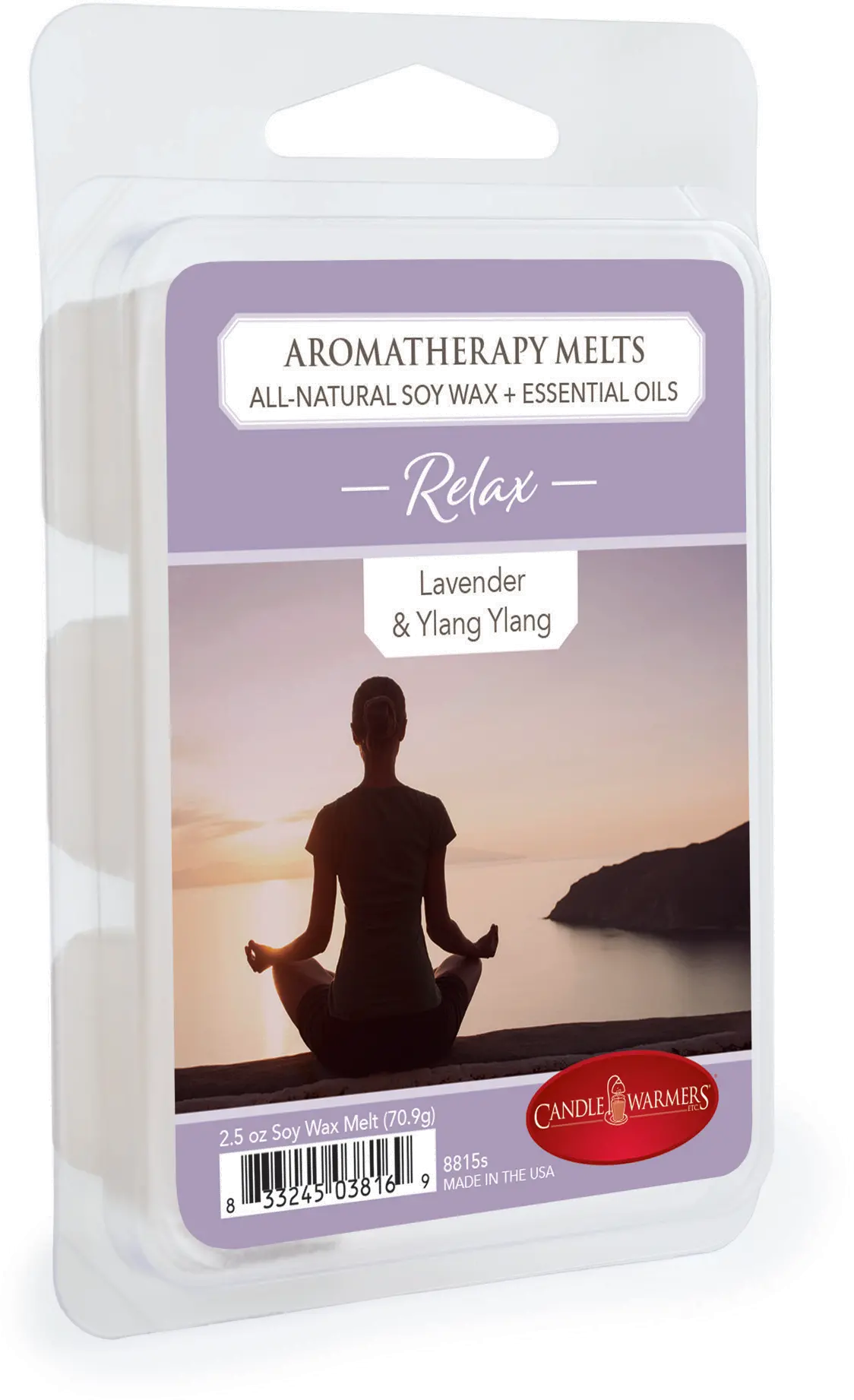 Relax 2.5oz Aromatherapy Wax Melt-1