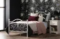 12155 Summer Breeze Traditional White Full Metal Bed - South Shore