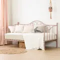 12165 Lily Rose Classic Pink Metal Daybed - South Shore