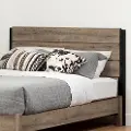 12273 Modern Farmhouse Weathered Oak Full Headboard - South Shore