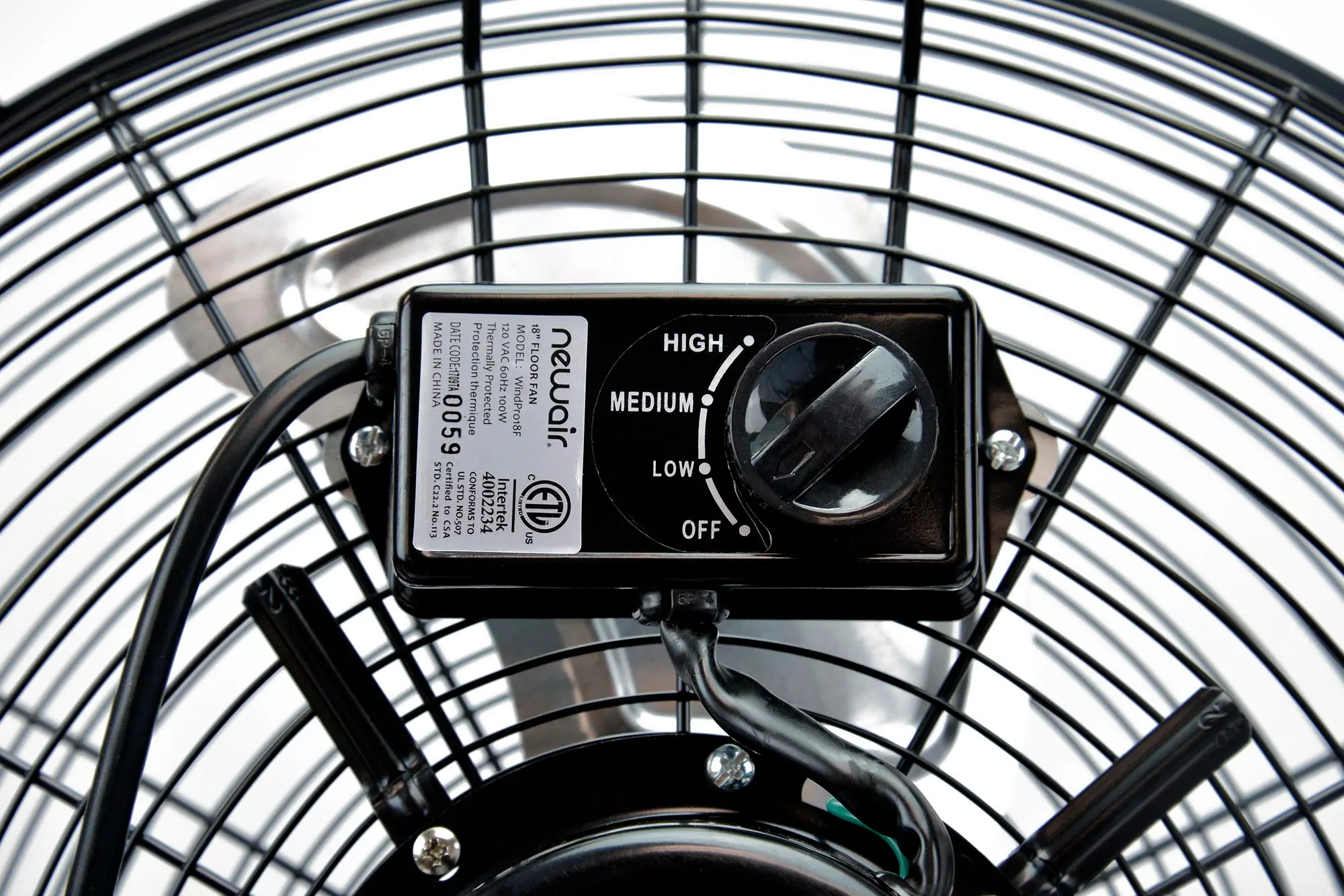 WINDPRO18F Newair 18 High Velocity Portable Floor Fan-6