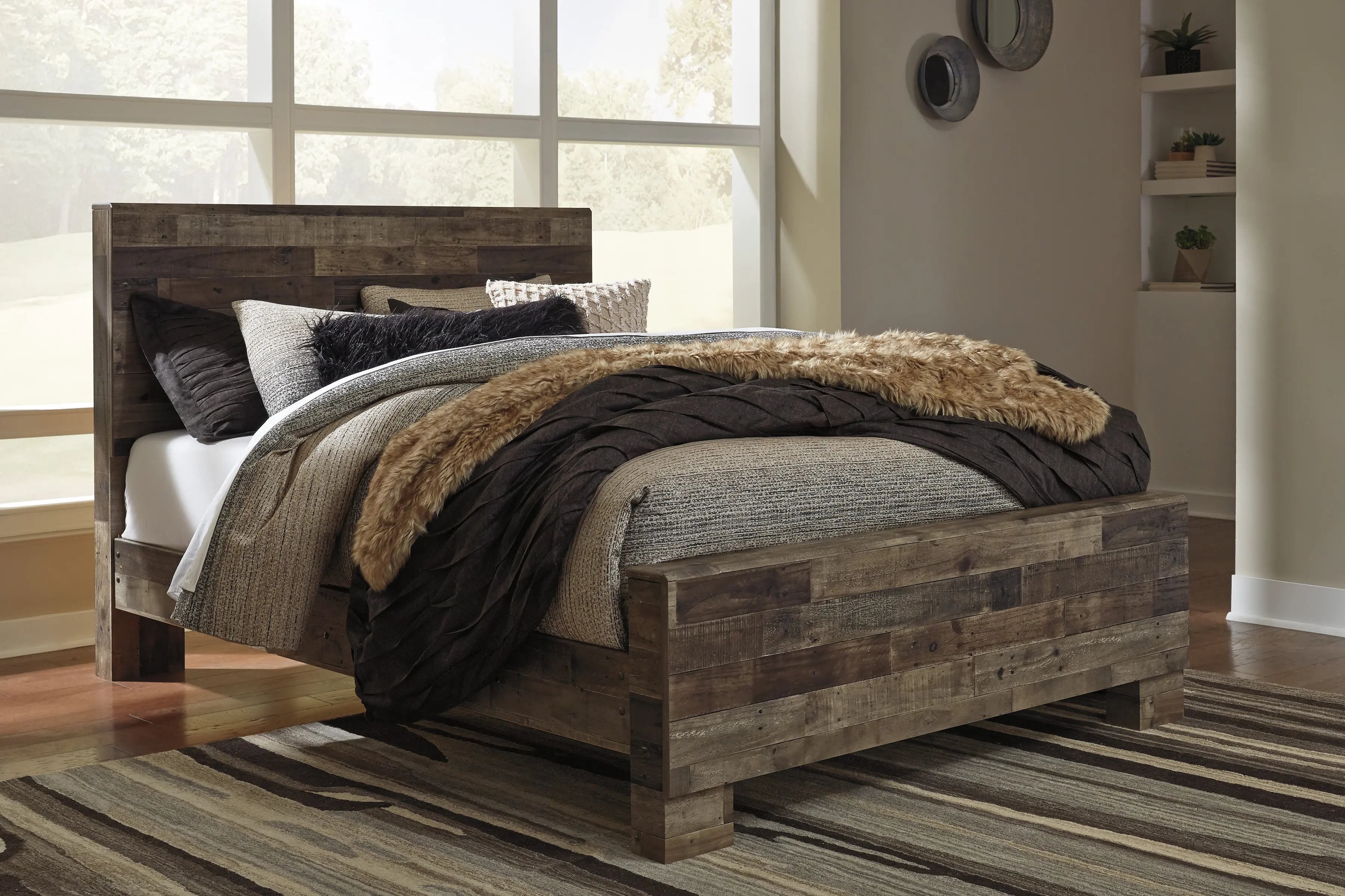 Broadmore Rustic Full Bed-2