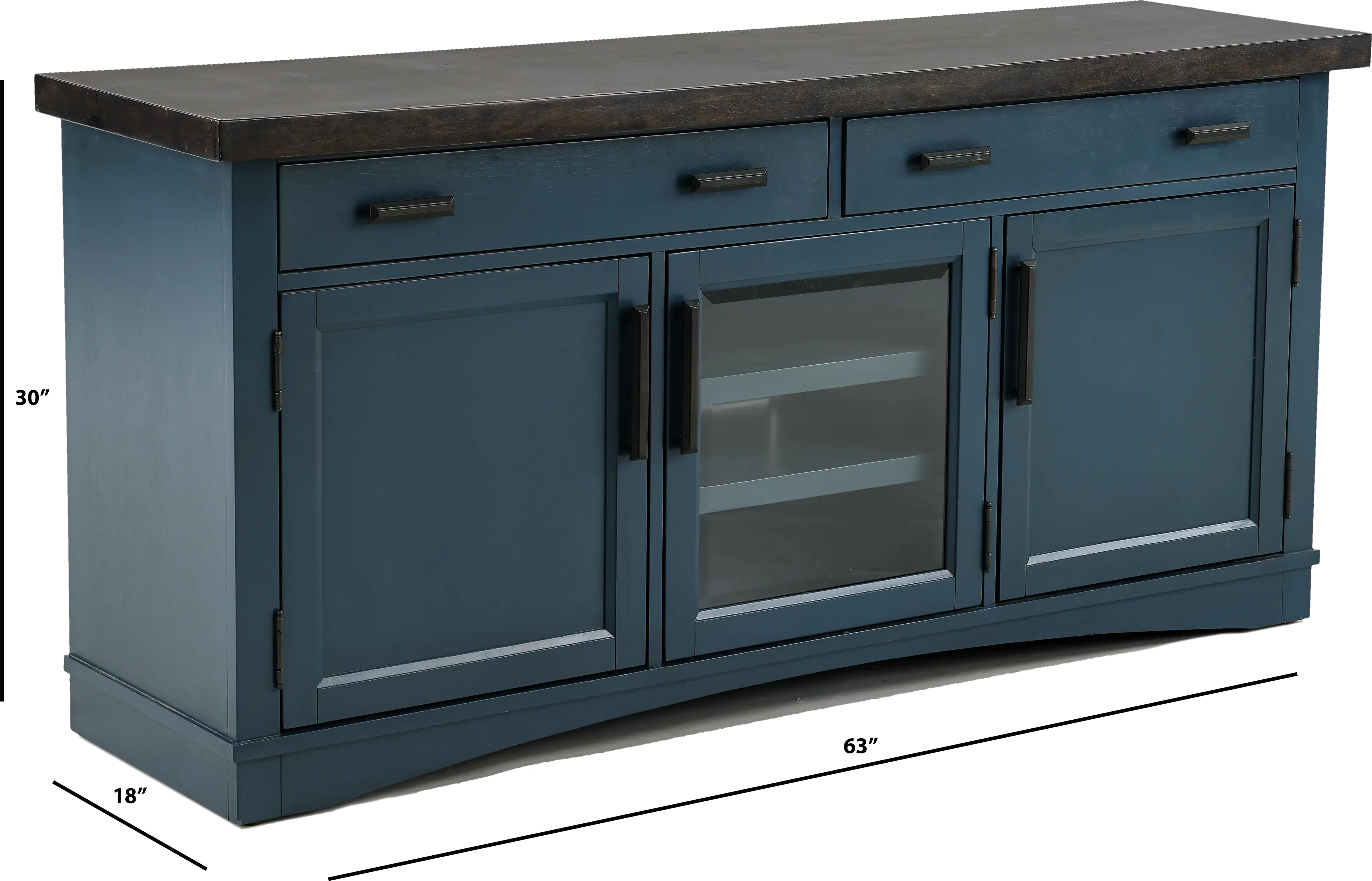 Amy Denim Blue 63 TV Stand-3