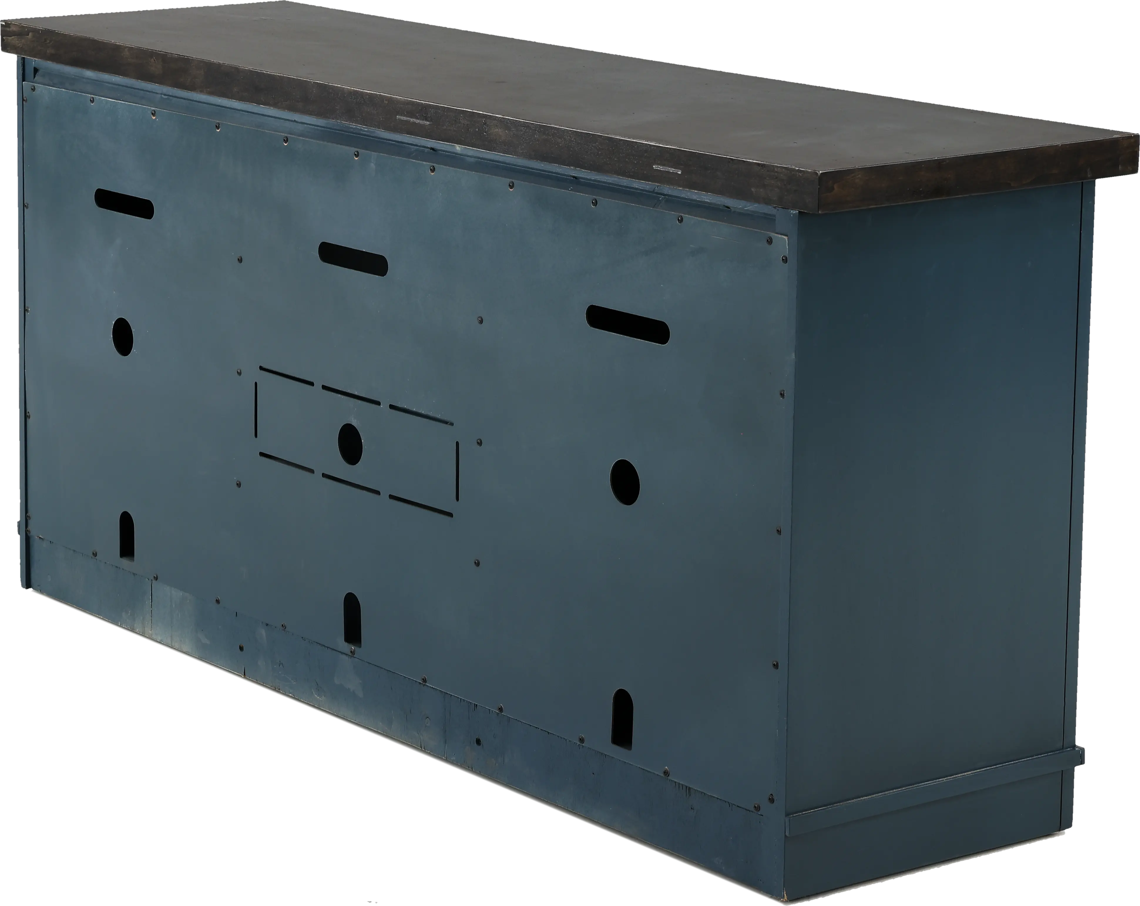 Amy Denim Blue 63 TV Stand-5