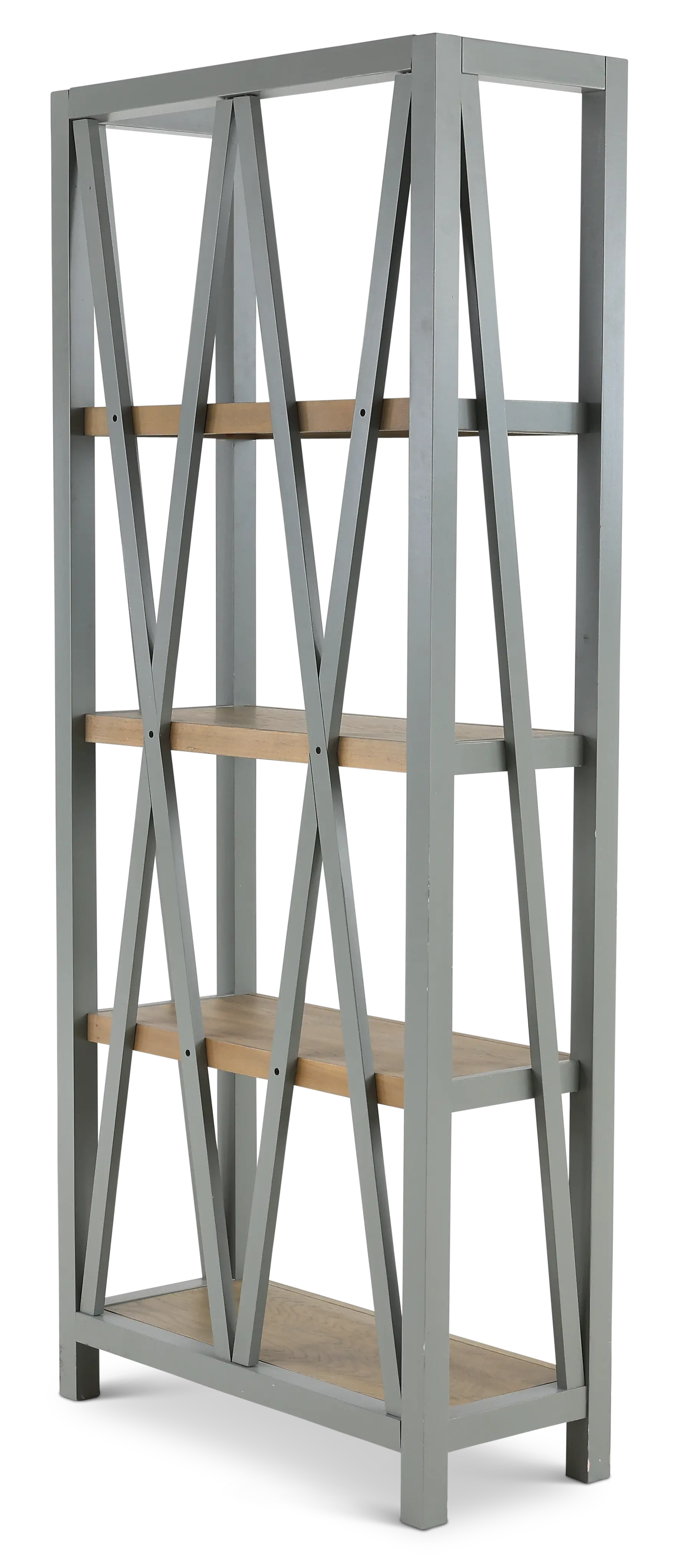 Amy Dove Gray Bookcase-6