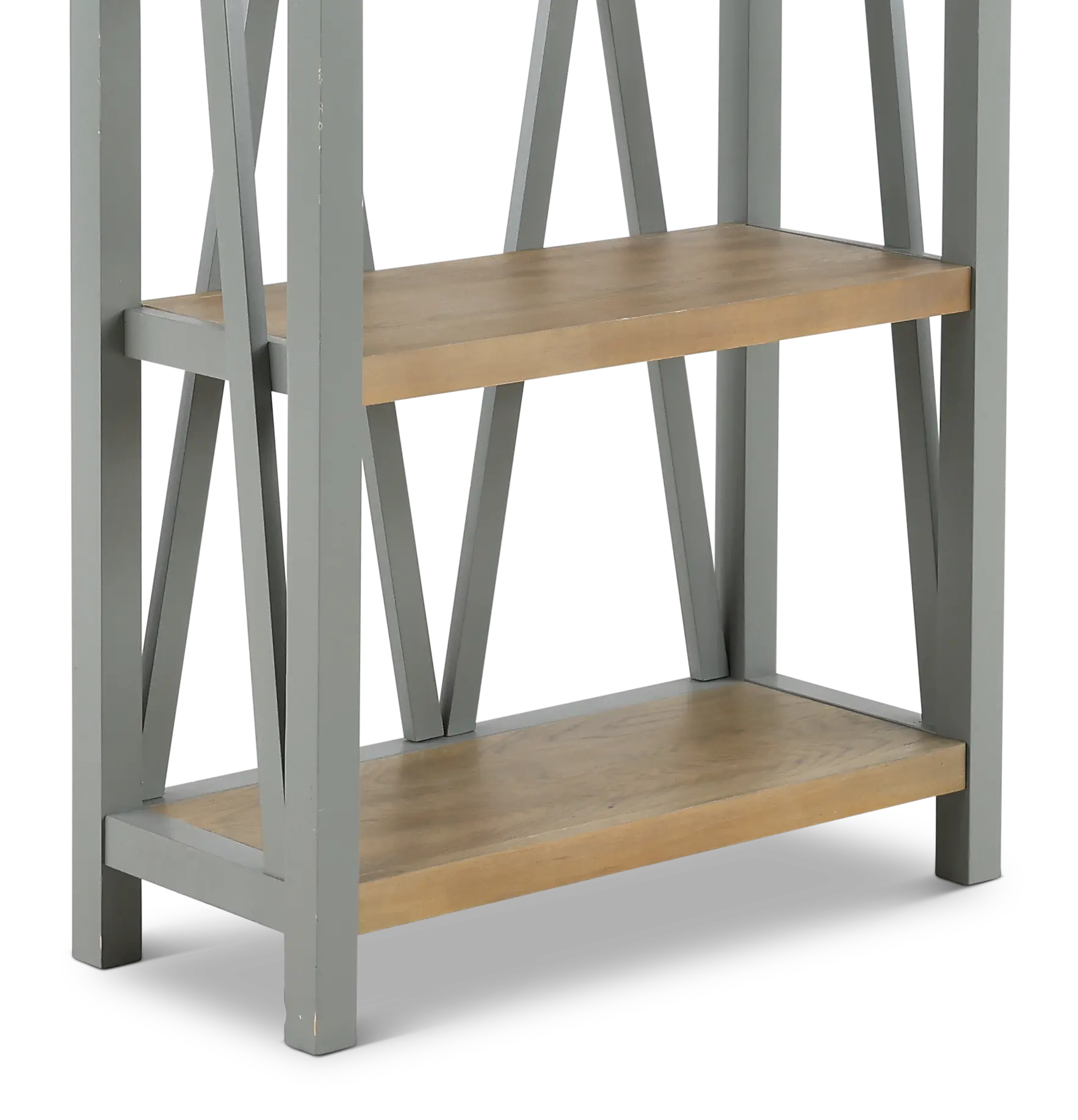 Amy Dove Gray Bookcase-7
