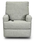 Kersey Dove Gray Power Swivel Glider Recliner