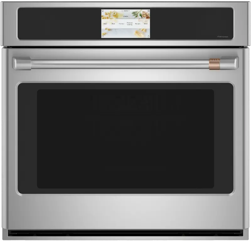 Cafe 5 cu ft Single Wall Oven - Stainless Steel 30 Inch