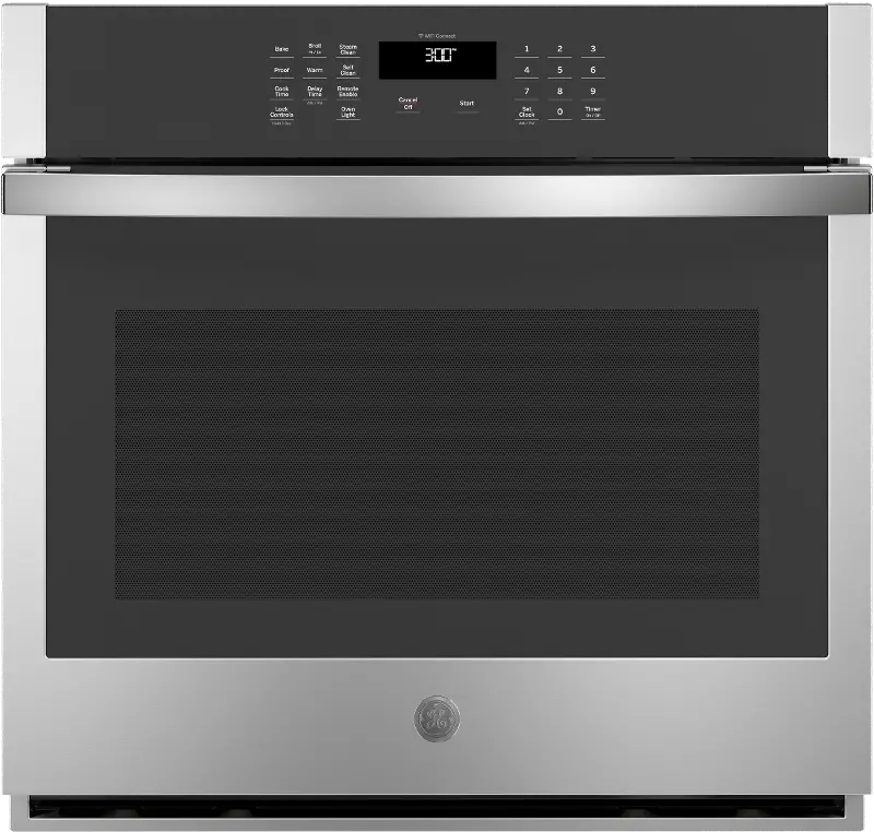 GE 5 cu ft Single Wall Oven - Stainless Steel 30 Inch