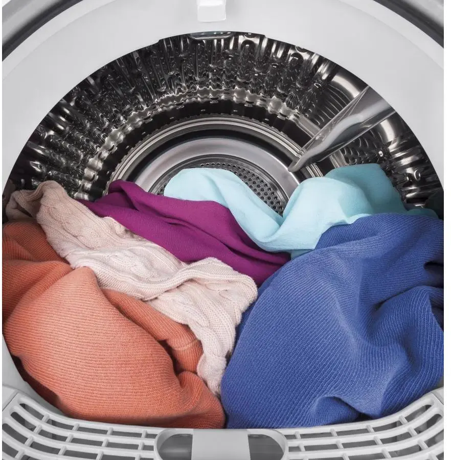 GFD14ESSNWW GE 24 inch Electric Dryer - White-4