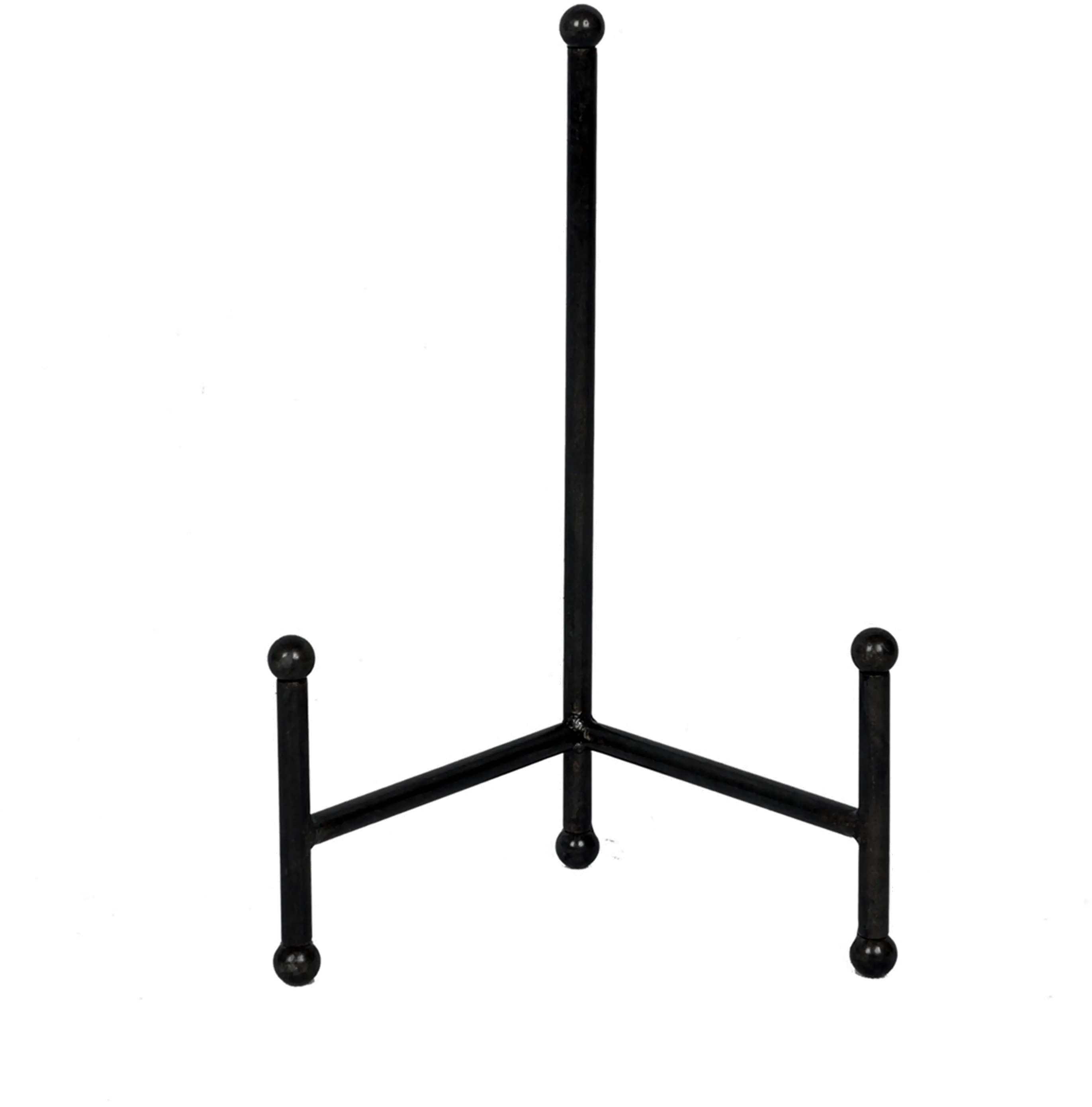 5 Inch Distressed Black Metal Tabletop Easel-1