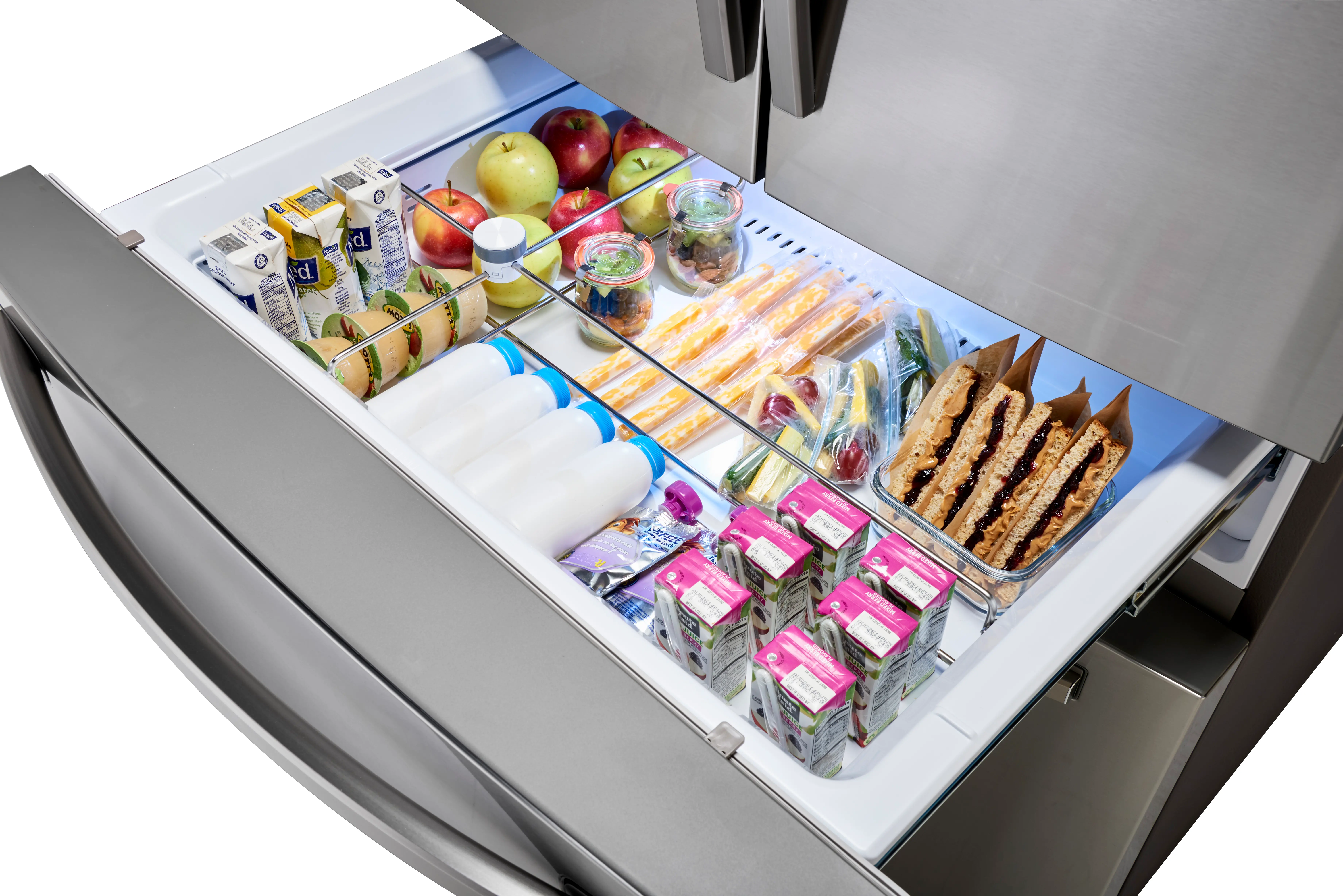 RF28R7201SR Samsung 28 cu ft French Door Refrigerator - Stainless Steel-11