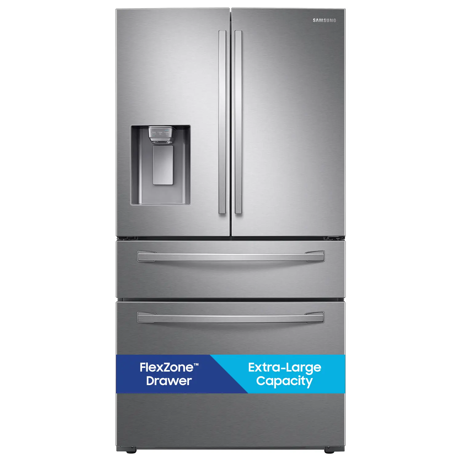 RF28R7201SR Samsung 28 cu ft French Door Refrigerator - Stainless Steel-2