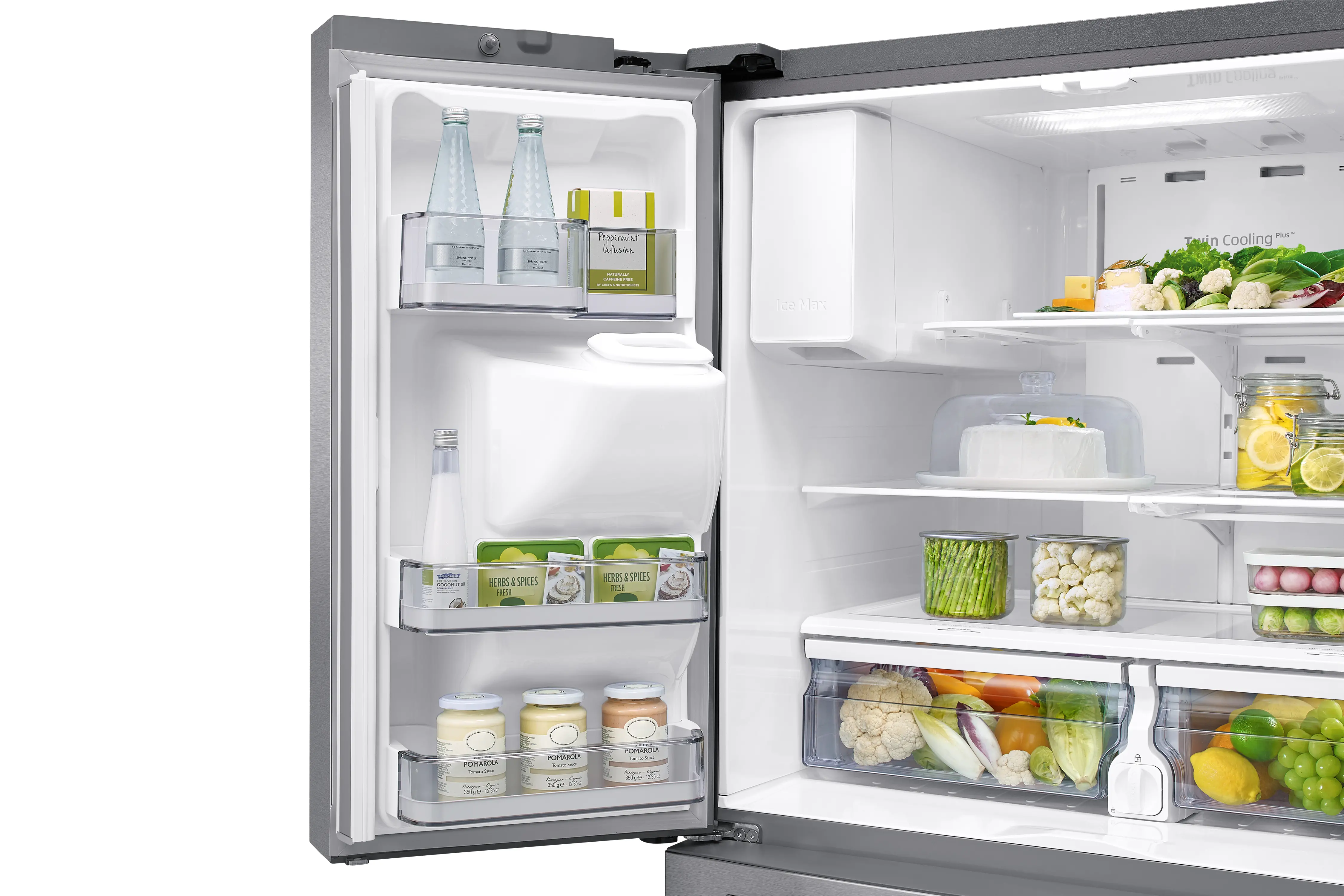 RF28R7201SR Samsung 28 cu ft French Door Refrigerator - Stainless Steel-8