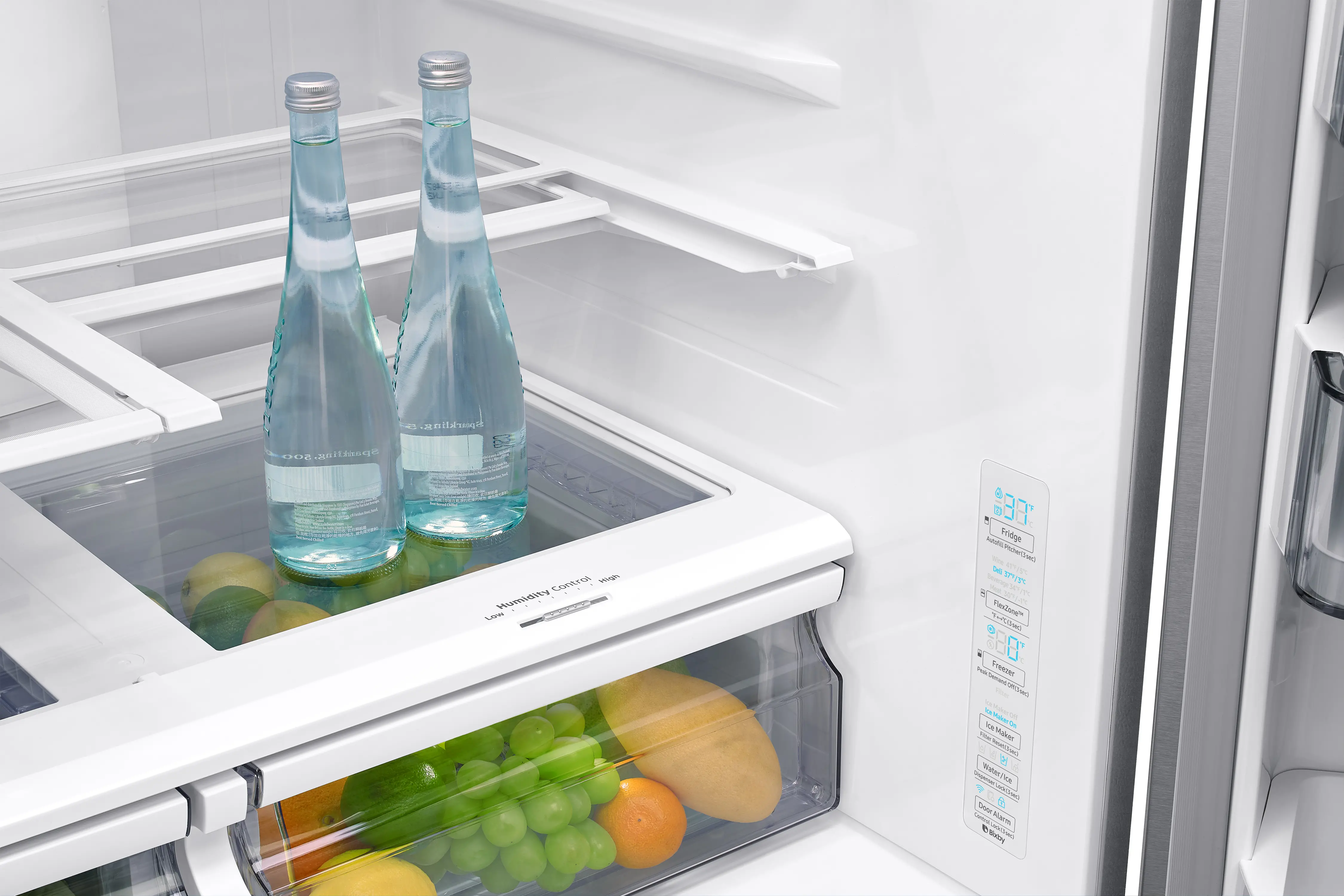 RF28R7201SR Samsung 28 cu ft French Door Refrigerator - Stainless Steel-9