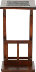 Santa Fe Dark Oak Side Table