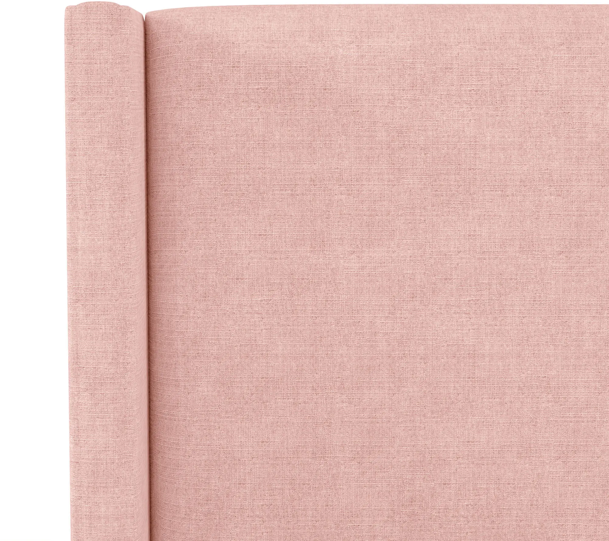 500BEDLNNBLS Penelope Blush Upholstered Wingback Twin Bed - Skyline Furniture-3