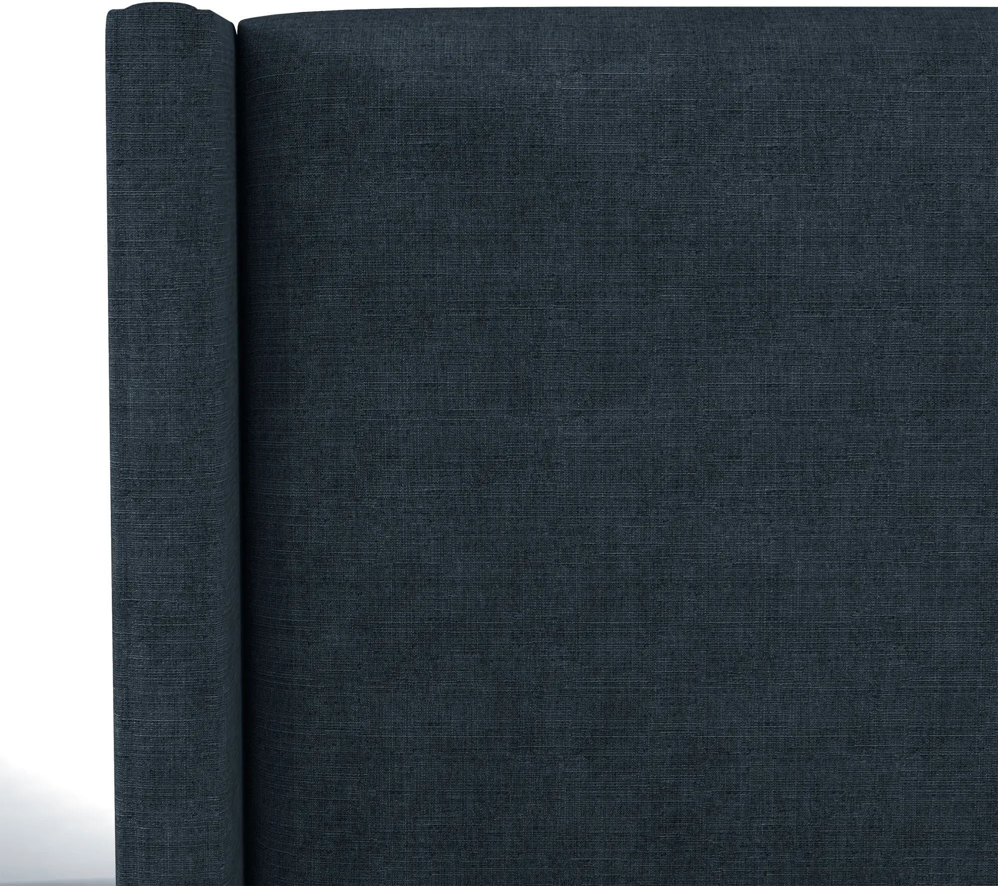 501BEDLNNNV Penelope Navy Upholstered Wingback Full Bed - Skyline Furniture-3