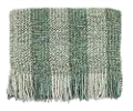 Sage Green and Cream Greenwich Throw Blanket