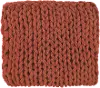 Sienna Rust Delray Throw Blanket
