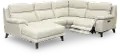 Venice White 4 Piece Power Reclining Sectional