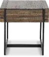 Modern Timber Brown End Table