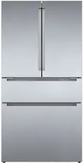 B36CL80ENS Bosch 21 cu ft French Door Refrigerator - Counter Depth Stainless Steel