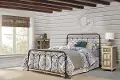 Jocelyn Black Full Metal Bed