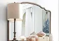 Weathered Oat Beige Mirror - Provence
