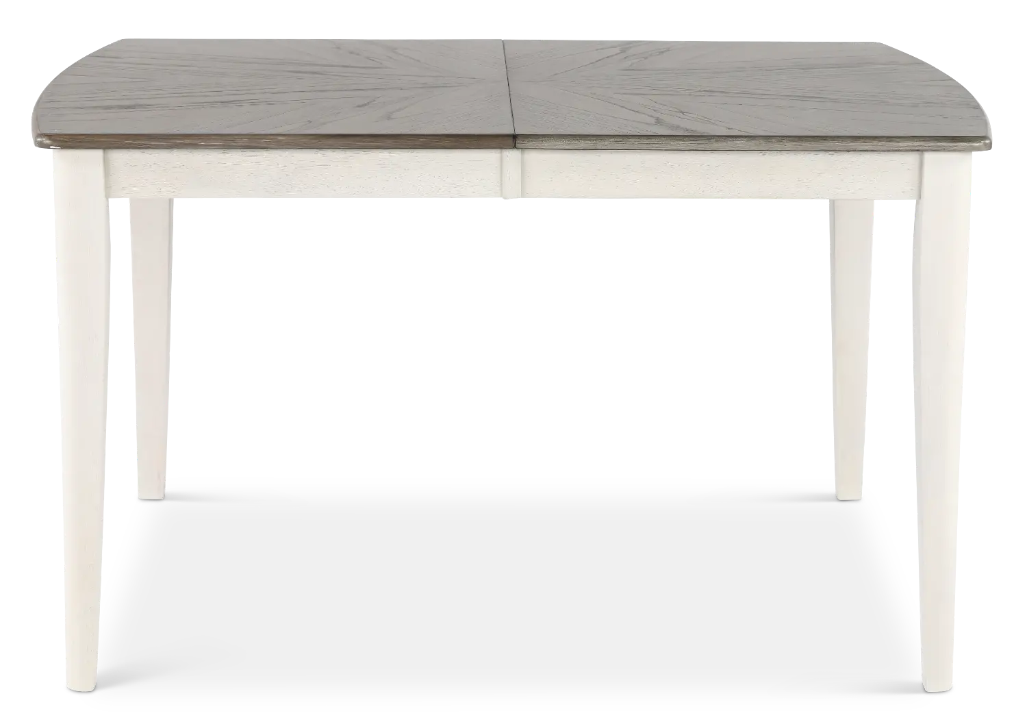 Newark White and Gray Dining Room Table-1