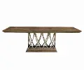 Park Avenue Brown Dining Room Table