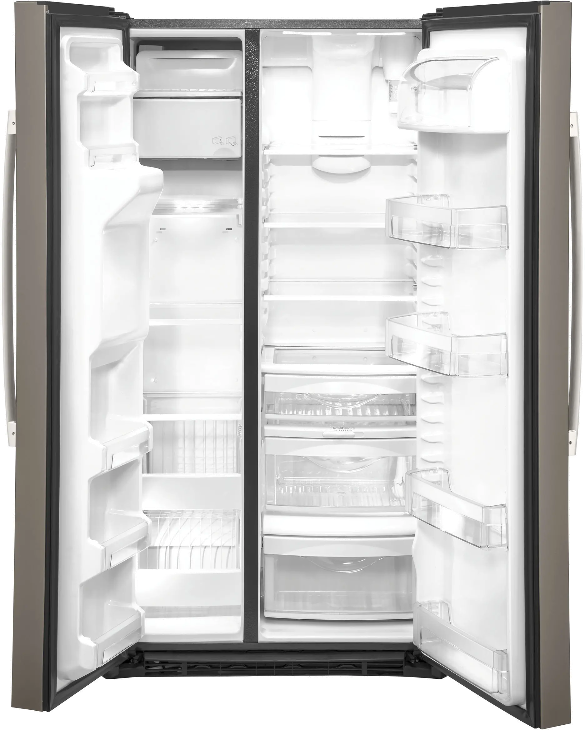 GZS22IMNES GE 21.8 cu ft Side by Side Refrigerator - Counter Depth Slate-5