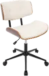 OC-JY-LMB WL+CR Lombardi Cream Office Chair
