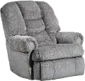Ash Gray Big and Tall Power Rocker Recliner - Torino
