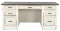 Caraway Antique White Credenza Desk