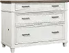 Caraway Antique White Lateral File Cabinet
