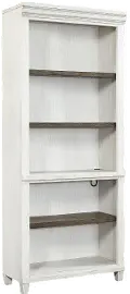 Caraway White Bookcase