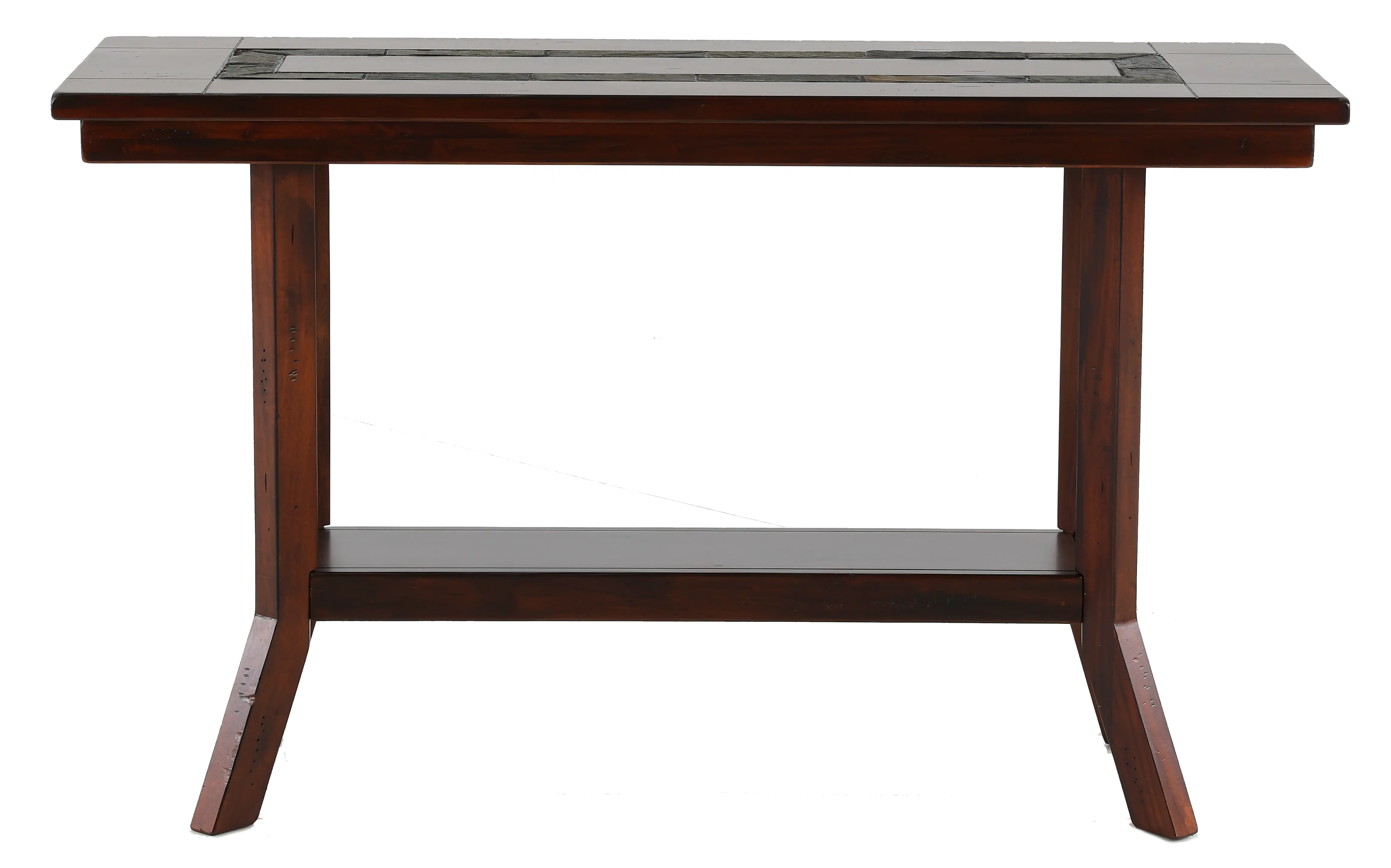 Santa Fe Brown Sofa Table-4