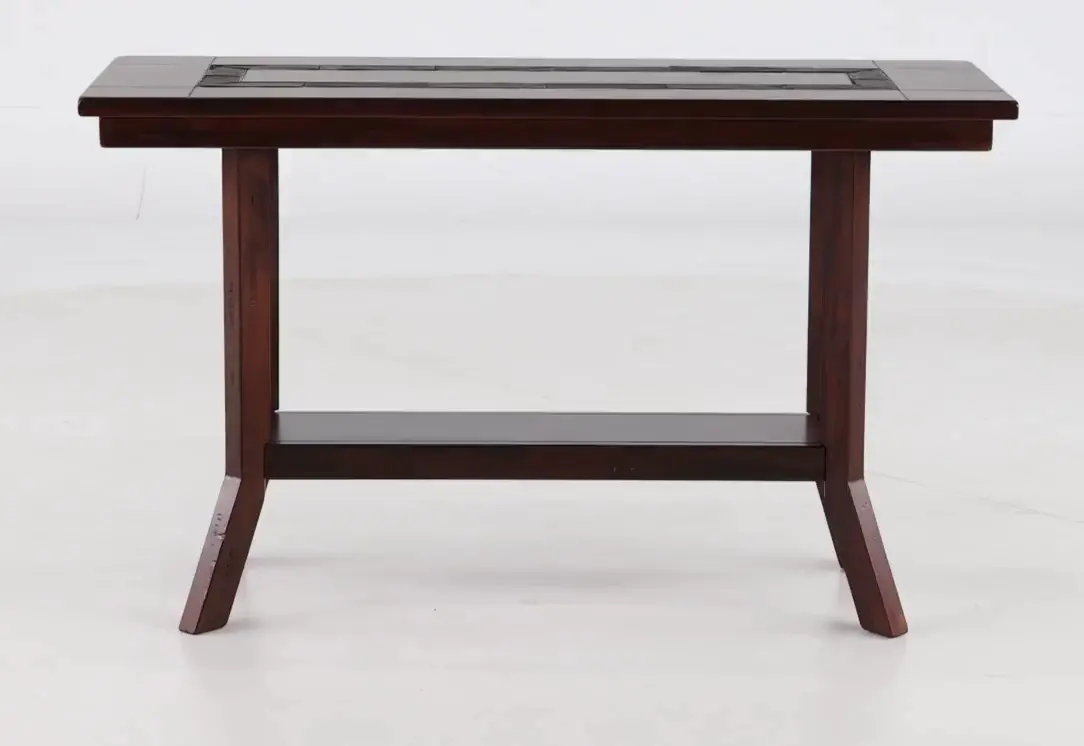 Santa Fe Brown Sofa Table-5
