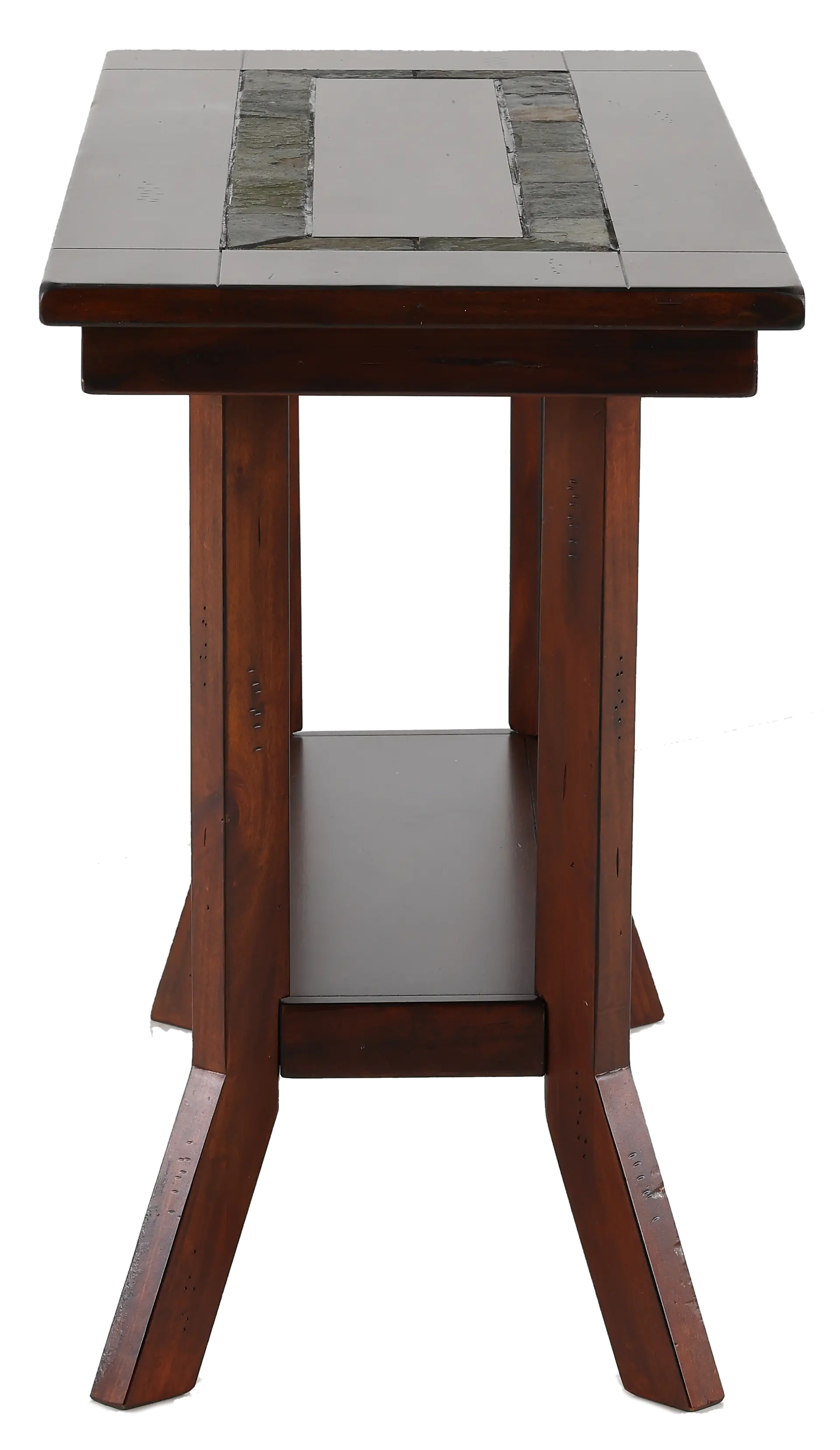 Santa Fe Brown Sofa Table-8