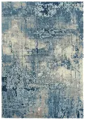 Artistry 5 x 8 Contemporary Blue Rug