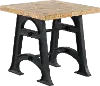 Unwin Industrial Reclaimed Wood End Table